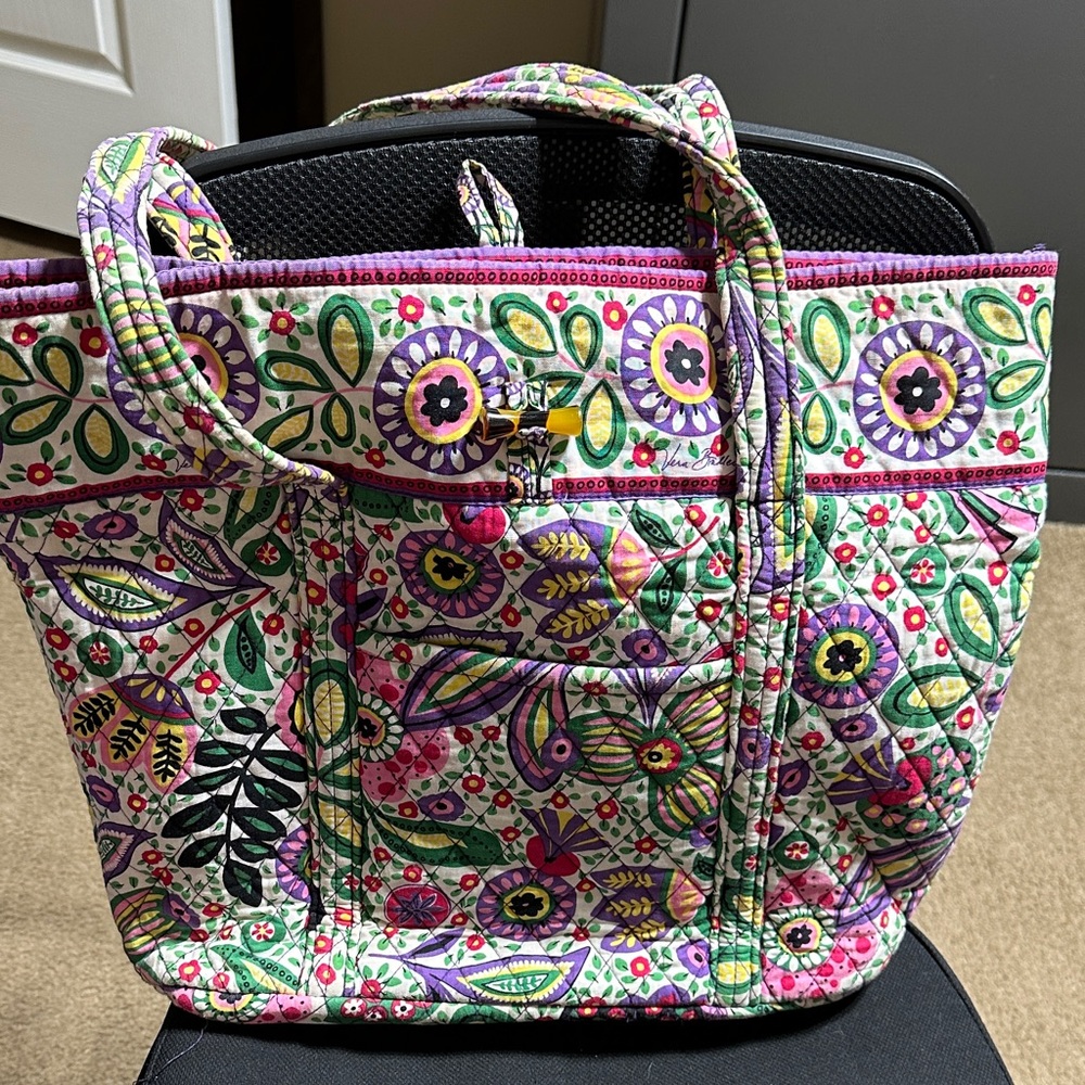 Vera Bradley Multicolor Floral Tote